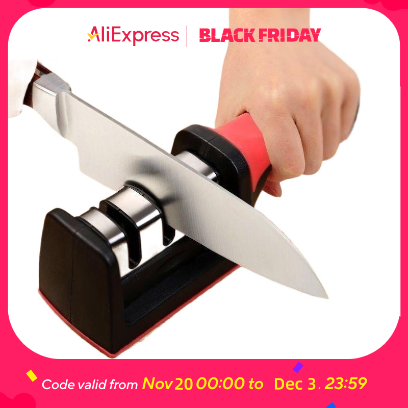 Hunting Knife Outdoor Edge - 3-Stage Knife Sharpener Kit with Diamond