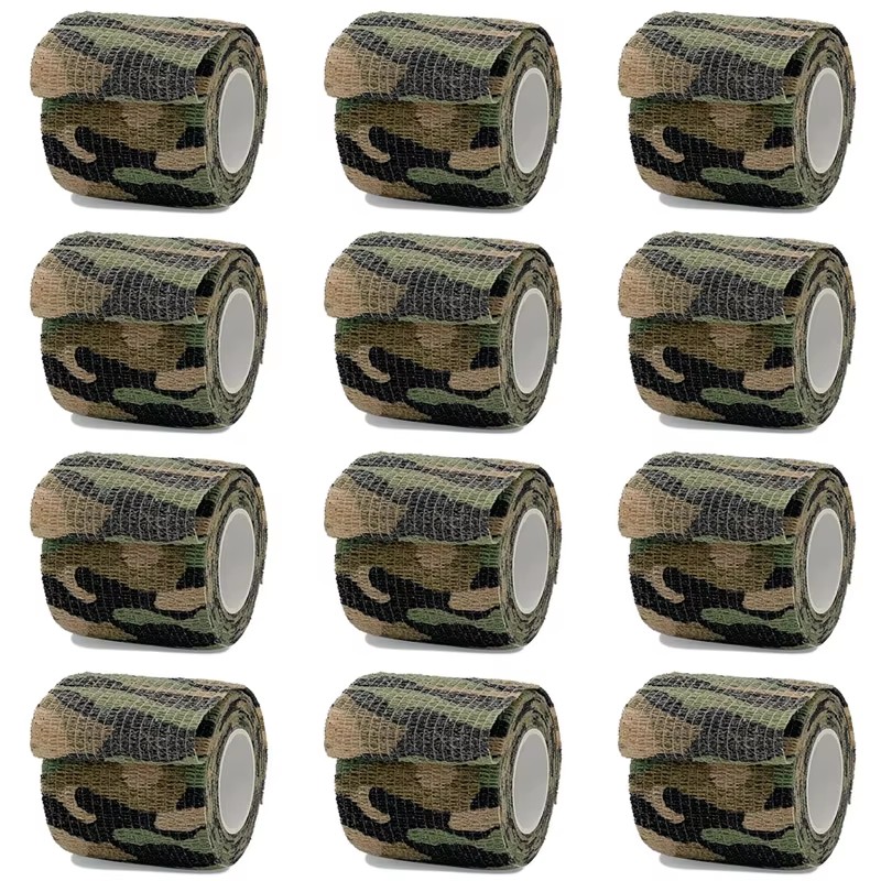 1/6/12Pcs Wetland Camouflage E - огляд і ціна Outdoor Hunting Fabric