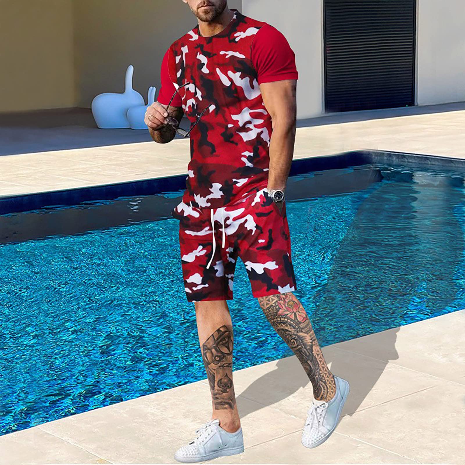 Summer Men Camouflage T shirt  - огляд і ціна Outdoor Hunting Outfit
