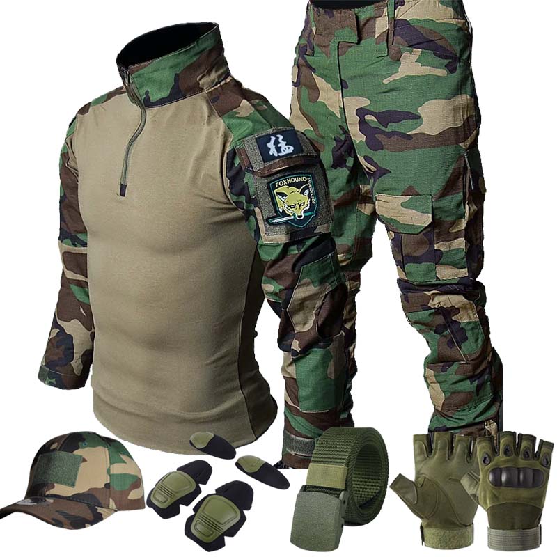 Tactical Cargo Uniform Jungle  - огляд і ціна Hunting Outdoor Shirts