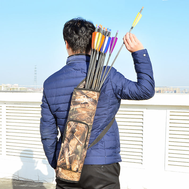 Camo Canvas Back Quiver Portab - огляд і ціна Quiver Arrow Back