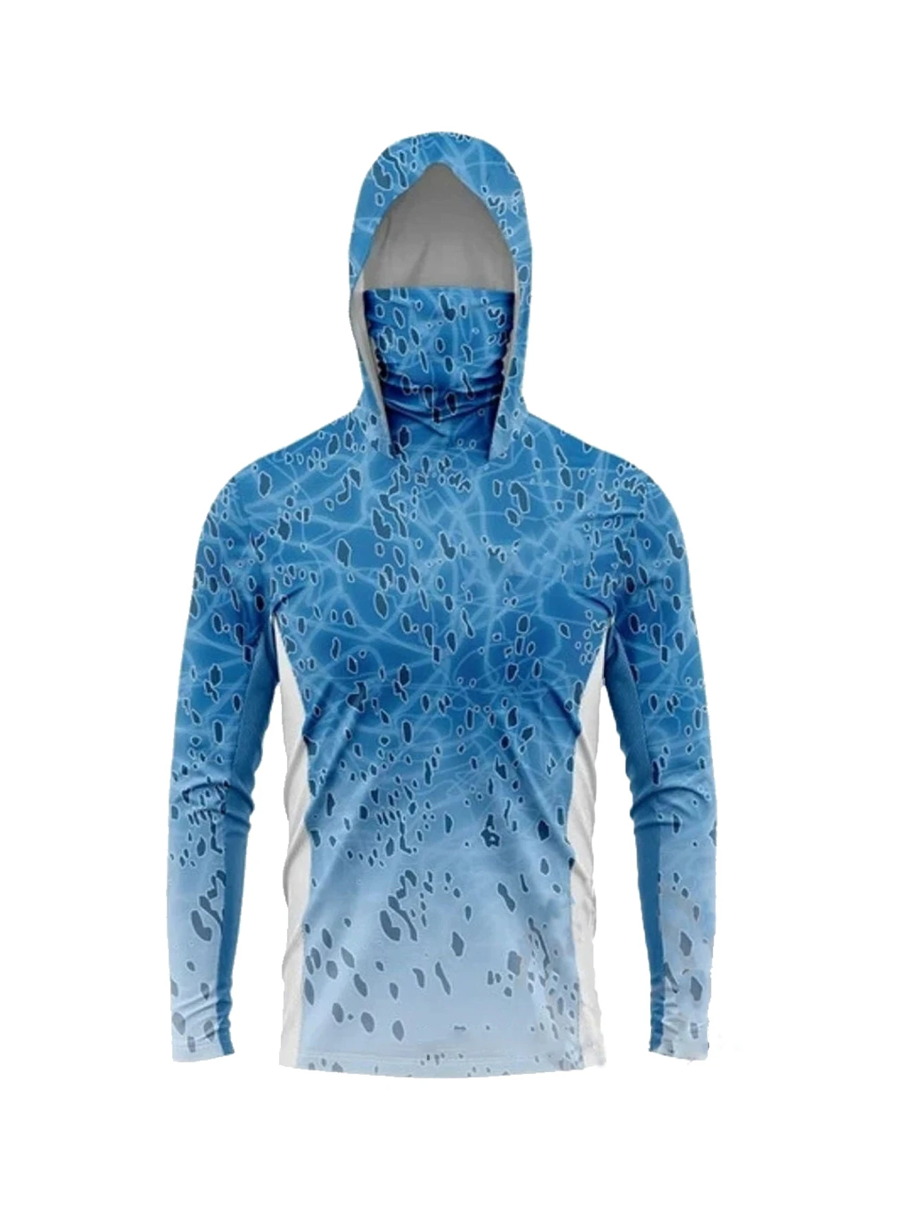 Men Long Sleeve Fishing Hoodie - огляд і ціна Hunting & Outdoor Supplies