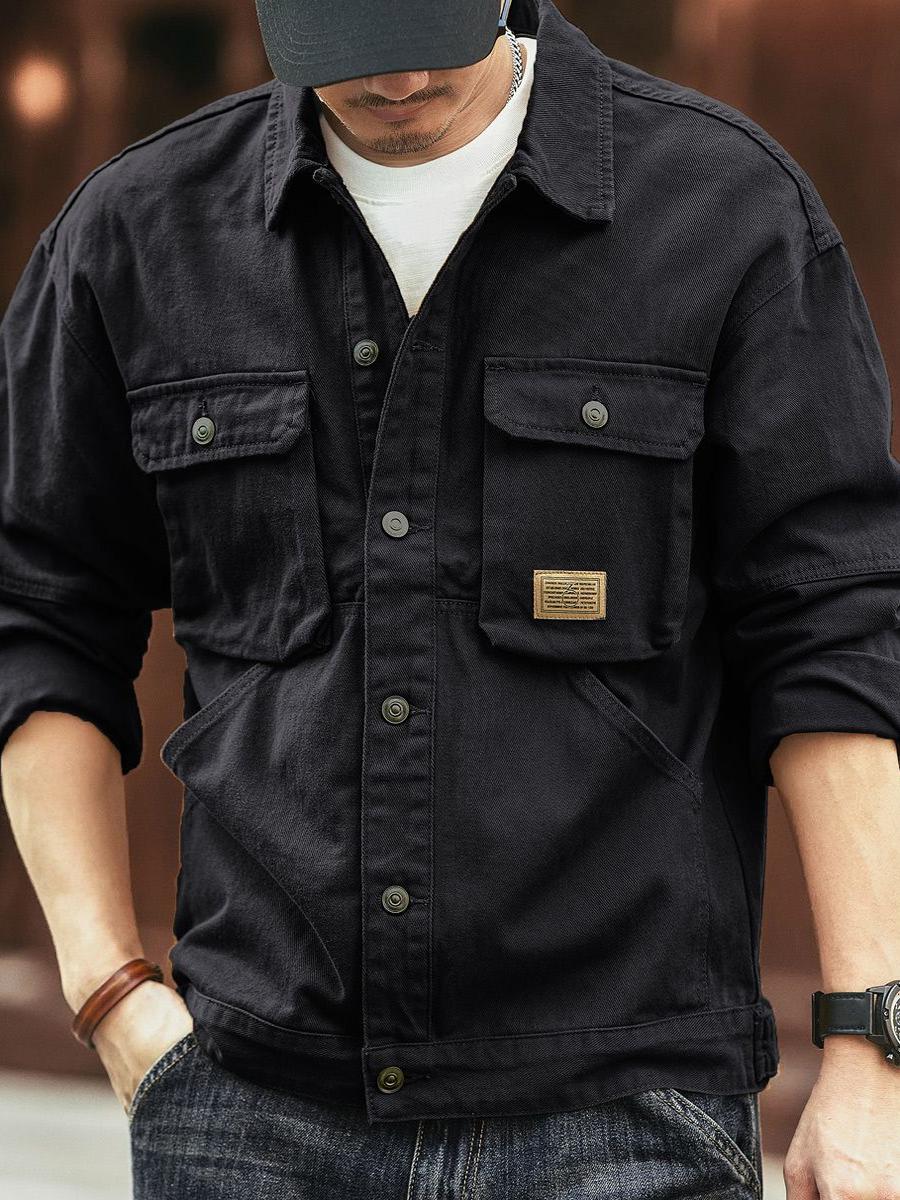 Retro American Denim Jacket Me - огляд і ціна Outdoor Hunting Outfit