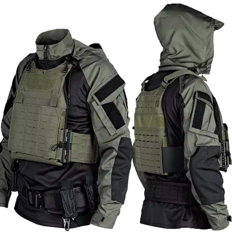 Men's CP Camo Tactical Combat  - огляд і ціна Hunting Outdoor Shirts