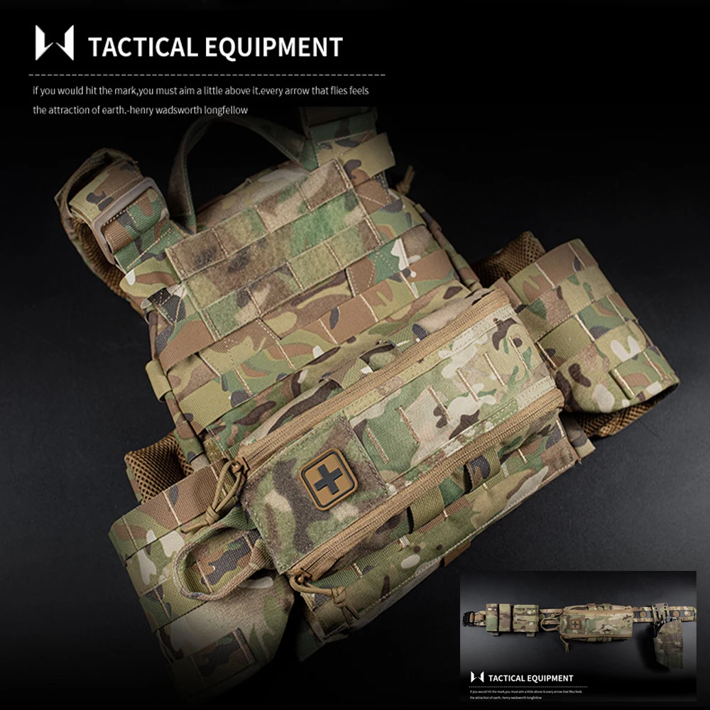 Camping First Aid Kit MOLLE Wa - огляд і ціна Outdoor Hunting Fabric