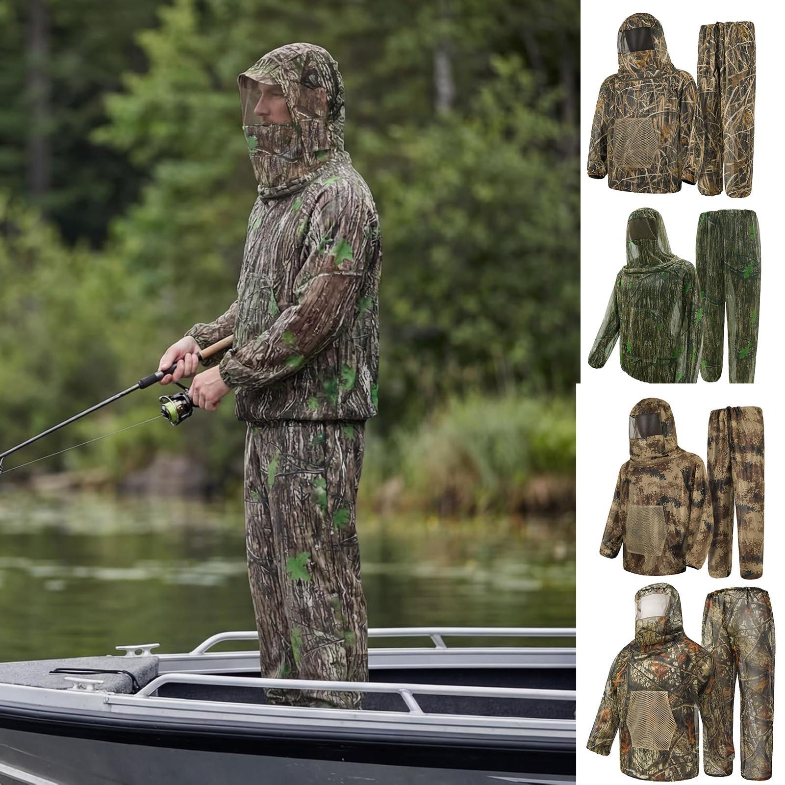 Hunting Clothes Fly Proof Mesh - огляд і ціна Outdoor Hunting Outfit