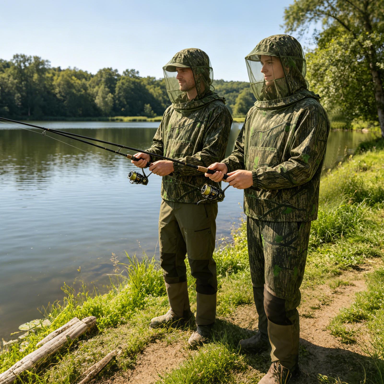 Hunting Clothes Fly Proof Mesh - огляд і ціна Outdoor Hunting Outfit