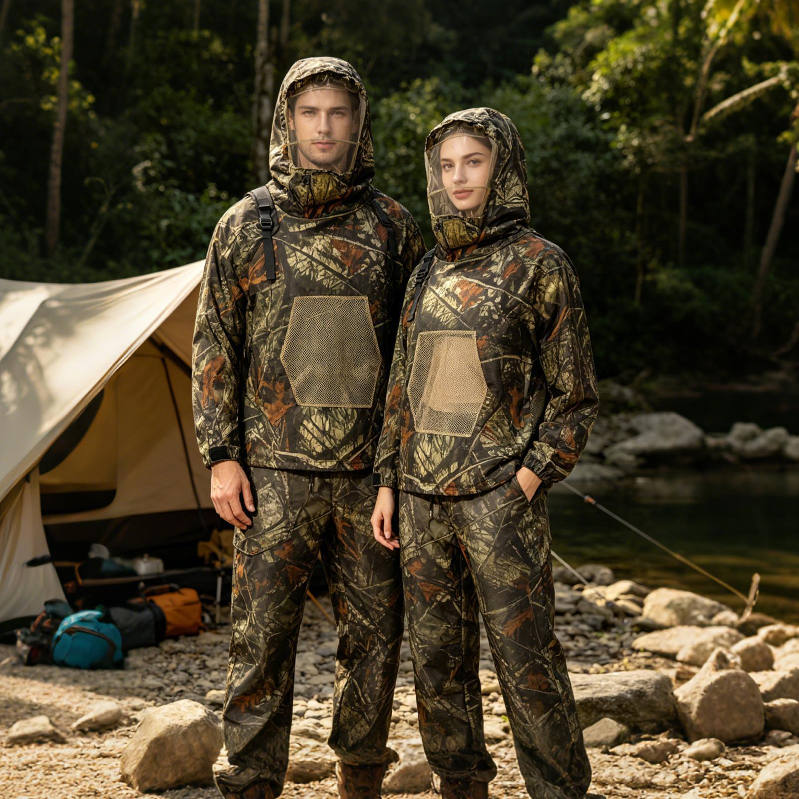 Hunting Clothes Fly Proof Mesh - огляд і ціна Outdoor Hunting Outfit