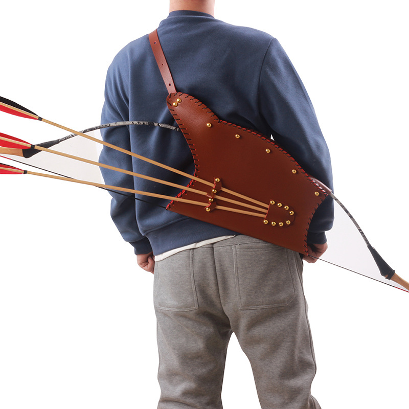 Traditional PU Leather Archery - огляд і ціна Quiver Arrow Back