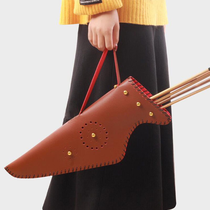 Traditional PU Leather Archery - огляд і ціна Quiver Arrow Back