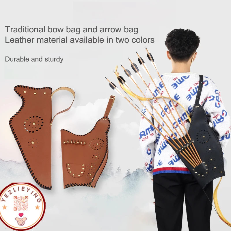 1Set Bow Bag Bow Arrow Holder  - огляд і ціна Quiver Arrow Back