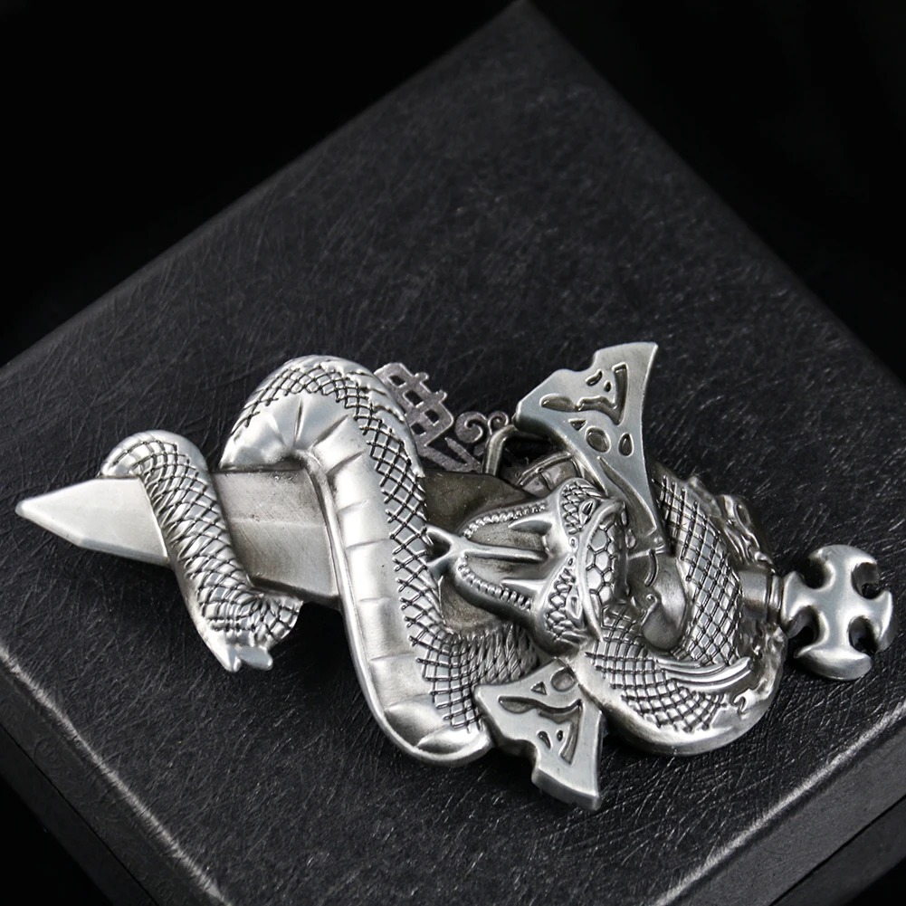 Snake Totem Knife Sword Belt B - огляд і ціна Outdoor Hunting Outfit